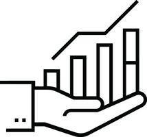 crescita attività commerciale icona simbolo vettore Immagine. illustrazione di il progresso schema Infografica strategia sviluppo design Immagine