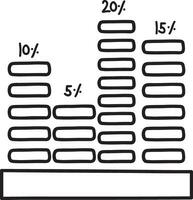 crescita attività commerciale icona simbolo vettore Immagine. illustrazione di il progresso schema Infografica strategia sviluppo design Immagine