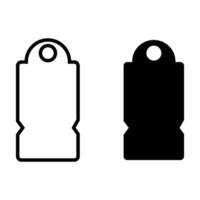 prezzo vettore icona impostare. etichetta illustrazione cartello collezione. i saldi simbolo o logo.
