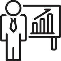 crescita attività commerciale icona simbolo vettore Immagine. illustrazione di il progresso schema Infografica strategia sviluppo design Immagine