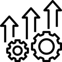 crescita attività commerciale icona simbolo vettore Immagine. illustrazione di il progresso schema Infografica strategia sviluppo design Immagine