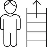 crescita attività commerciale icona simbolo vettore Immagine. illustrazione di il progresso schema Infografica strategia sviluppo design Immagine