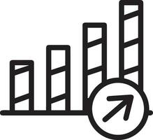 crescita attività commerciale icona simbolo vettore Immagine. illustrazione di il progresso schema Infografica strategia sviluppo design Immagine