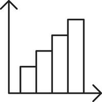 crescita attività commerciale icona simbolo vettore Immagine. illustrazione di il progresso schema Infografica strategia sviluppo design Immagine