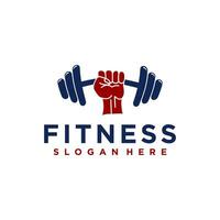 fitness logo elemento vettore . Palestra logo vettore . corpo workuot modello logo