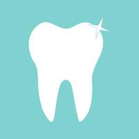 bianca salutare dente vettore