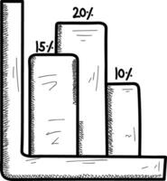 crescita attività commerciale icona simbolo vettore Immagine. illustrazione di il progresso schema Infografica strategia sviluppo design Immagine