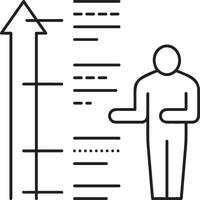 crescita attività commerciale icona simbolo vettore Immagine. illustrazione di il progresso schema Infografica strategia sviluppo design Immagine