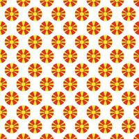 nord macedonia bandiera modello nel cerchio forma vettore