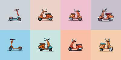 scooter vettore clip arte illustrazione