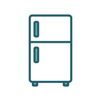 frigorifero icona vettore design modello semplice e pulito