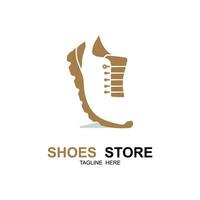 scarpa logo vettore icona illustrazione design