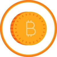 bitcoin vettore icona design