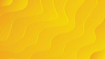 arancia e giallo astratto onda moderno lusso struttura sfondo vettore