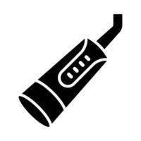 dentale irrigatore vettore glifo icona per personale e commerciale uso.