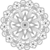 lusso mandala design sfondo vettore