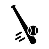 baseball sciopero vettore glifo icona per personale e commerciale uso.