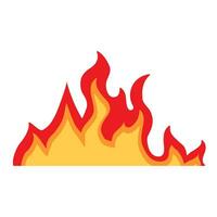 fuoco icona vettore impostare. fiamma illustrazione cartello collezione. bruciare simbolo. caldo logo.