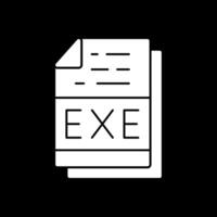 EXE file formato vettore icona design