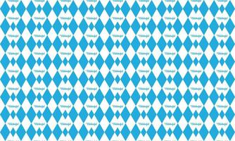 oktoberfest vettore modello. astratto geometrico senza soluzione di continuità struttura. della germania festa di ottobre Festival ornamento. moderno blu e bianca bandiera. tradizionale tartan sfondo modello con piccolo rombi griglia