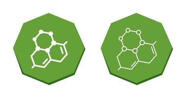 icona del vettore della molecola