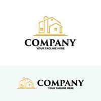 moderno Casa logo design concetto vettore