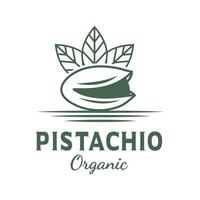 pistacchio noccioline, lungo con loro verde foglie, rappresentare un' salutare e naturale fonte di nutrizione vettore