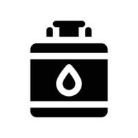 gas serbatoio solido icona. vettore icona per il tuo sito web, mobile, presentazione, e logo design.