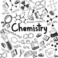 chimica scienza teoria e bonding formula vettore Immagine