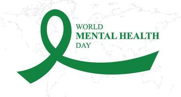 giornata mondiale della salute mentale vettore