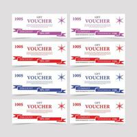 voucher; tagliando carta vendita buono, voucher; tagliando, etichetta. Vintage ▾ stile modello design vettore