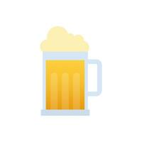 birra chiara birra bicchieri e tazze. vettore azione illustrazione.