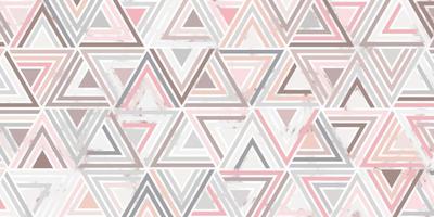 astratto geometrico senza soluzione di continuità triangolo modello colore pastello con linea di marmo sfondo elegante vettore
