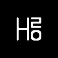 hzo lettera logo vettore disegno, hzo semplice e moderno logo. hzo lussuoso alfabeto design