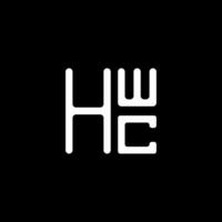 hwc lettera logo vettore disegno, hwc semplice e moderno logo. hwc lussuoso alfabeto design