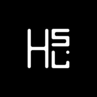 hsl lettera logo vettore disegno, hsl semplice e moderno logo. hsl lussuoso alfabeto design