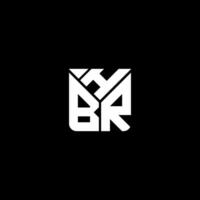 hbr lettera logo vettore disegno, hbr semplice e moderno logo. hbr lussuoso alfabeto design