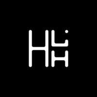 hlh lettera logo vettore disegno, hlh semplice e moderno logo. hlh lussuoso alfabeto design