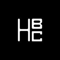 hbc lettera logo vettore disegno, hbc semplice e moderno logo. hbc lussuoso alfabeto design