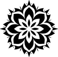 mandala - minimalista e piatto logo - vettore illustrazione