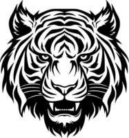 tigre - minimalista e piatto logo - vettore illustrazione