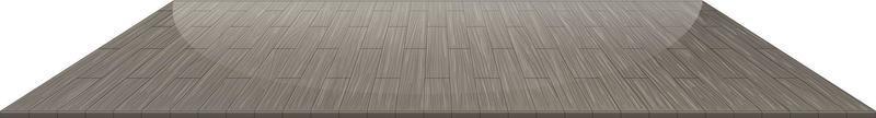 piastrelle per pavimento in legno grigio isolate su sfondo bianco vettore