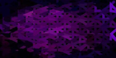 carta da parati poligonale geometrica di vettore viola scuro.