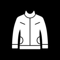 pelle giacca vettore icona design