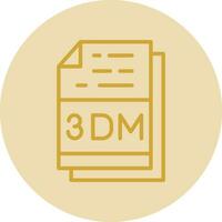 3dm file estensione vettore icona design