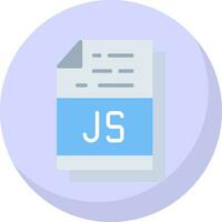 js file formato vettore icona design