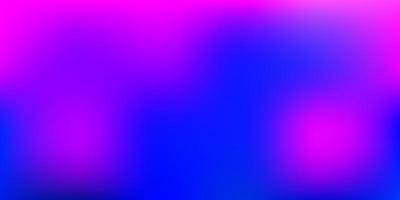 disegno di sfocatura astratta vettoriale rosa chiaro, blu.