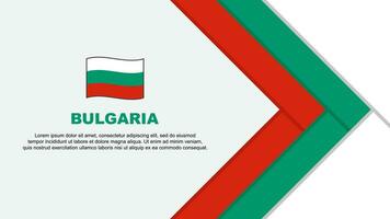 Bulgaria bandiera astratto sfondo design modello. Bulgaria indipendenza giorno bandiera cartone animato vettore illustrazione. Bulgaria modello