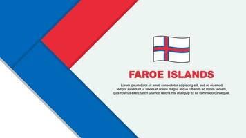 Faroe isole bandiera astratto sfondo design modello. Faroe isole indipendenza giorno bandiera cartone animato vettore illustrazione. Faroe isole illustrazione