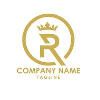 r tipografia logo design alfabetod.eps vettore